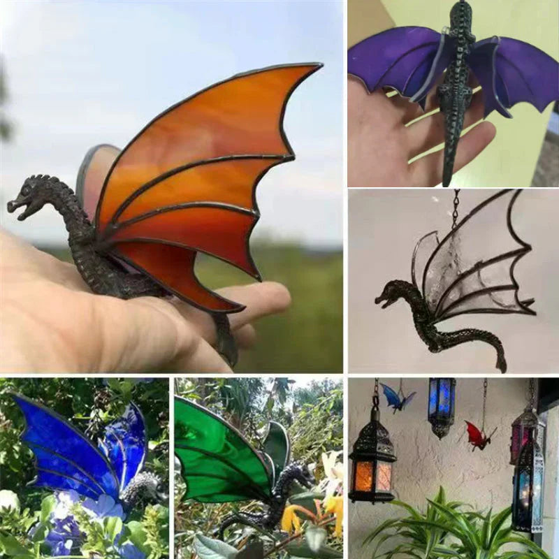 Colourful Hanging Dragon Figure