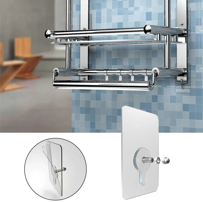 Self - Adhesive Screw Hooks - Simple, Stable and Non - Marking