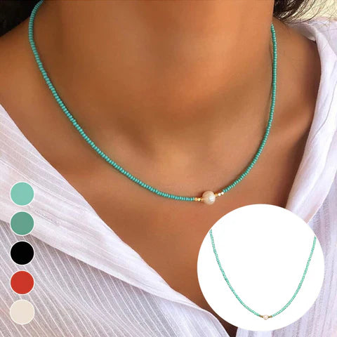 Elegant Pearl Necklace - Timeless Beauty with Style!