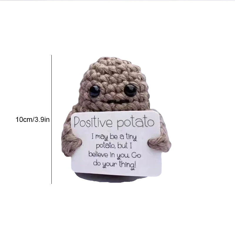 Happy Lucky Potato - Knitted Cuddly Gift