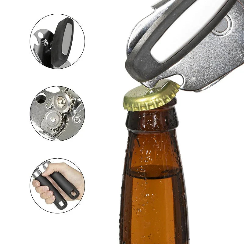 Multifunctional Stainless Steel Can Opener