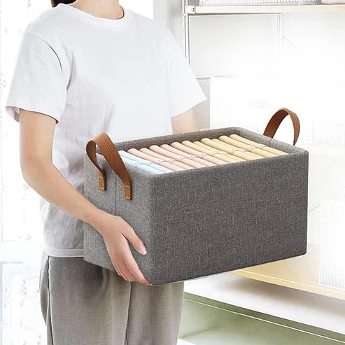 Foldable Storage Box with Handles