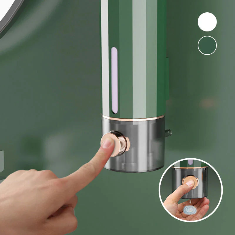 Wall - Mounted Liquid Soap Dispenser with Pump Mechanism