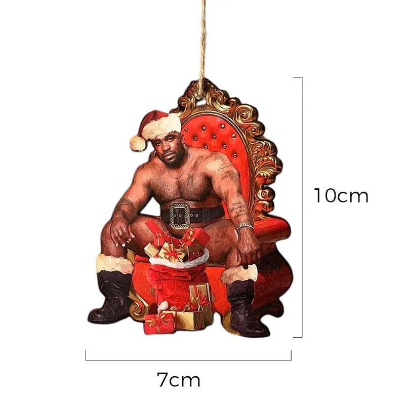 Creative Acrylic Christmas Tree Pendant