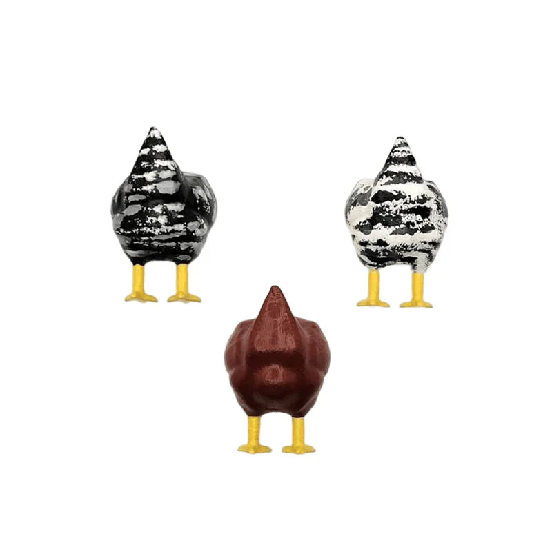 Funny 3D Chicken Magnet - a Fun Highlight for Your Fridge