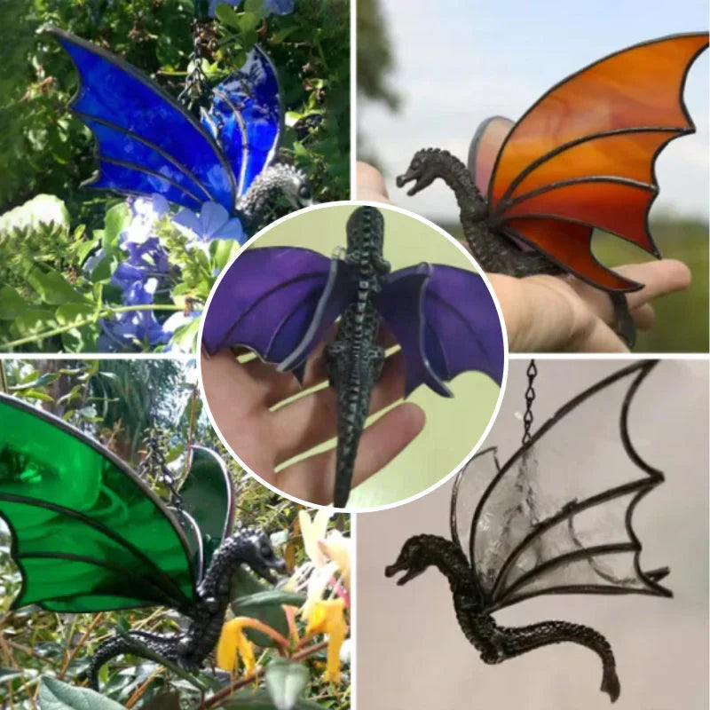 Colourful Hanging Dragon Figure
