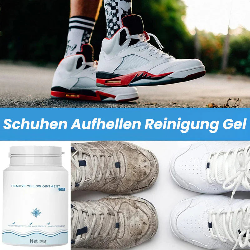 Shoe Whitening Gel - Radiant Cleanliness for Your Trainers!