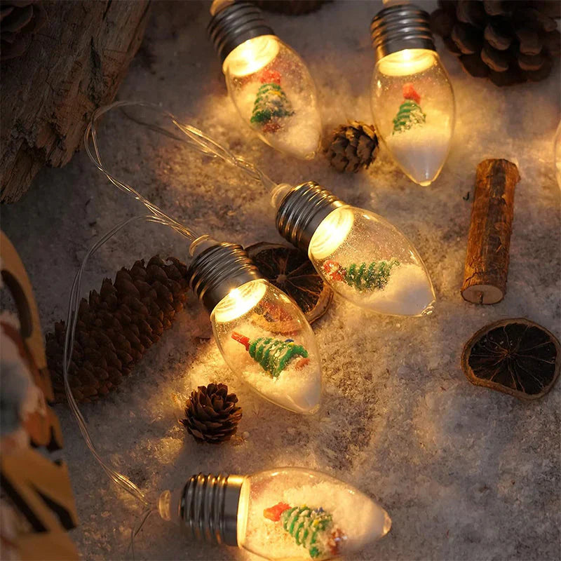Festive Led Christmas Light Chain - Magical Light for the Festive Season