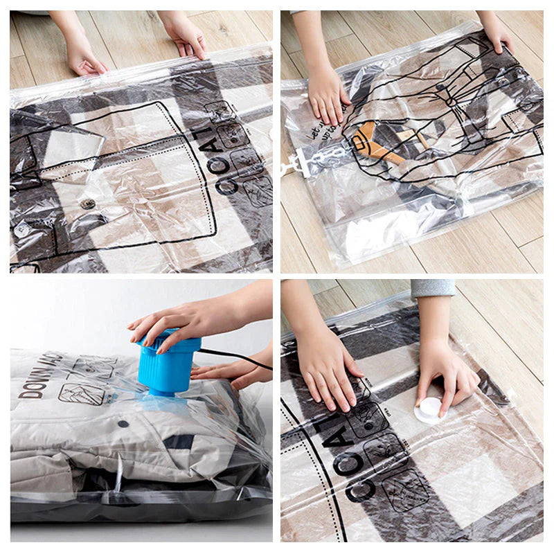 Hanging Garment Vacuum Storage Bags