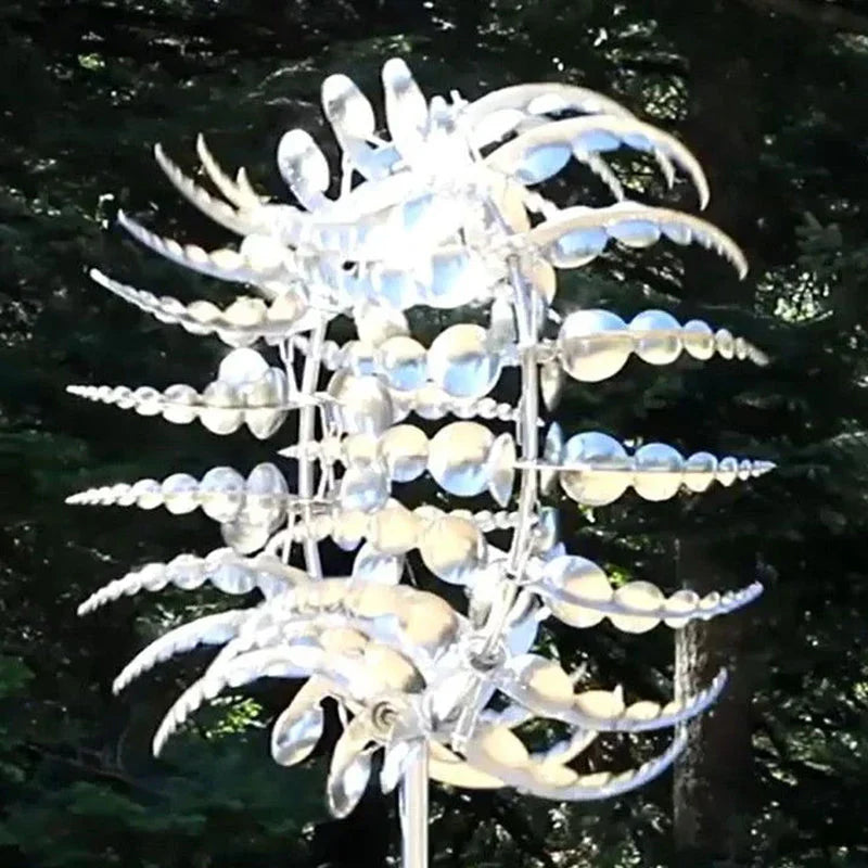 Metal Windmill - Magical Movement for Your Garden