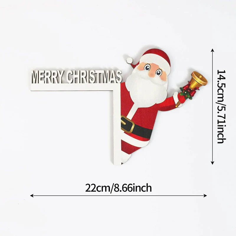 Christmas Door Frame Decoration - Festive Charm for Your Home!