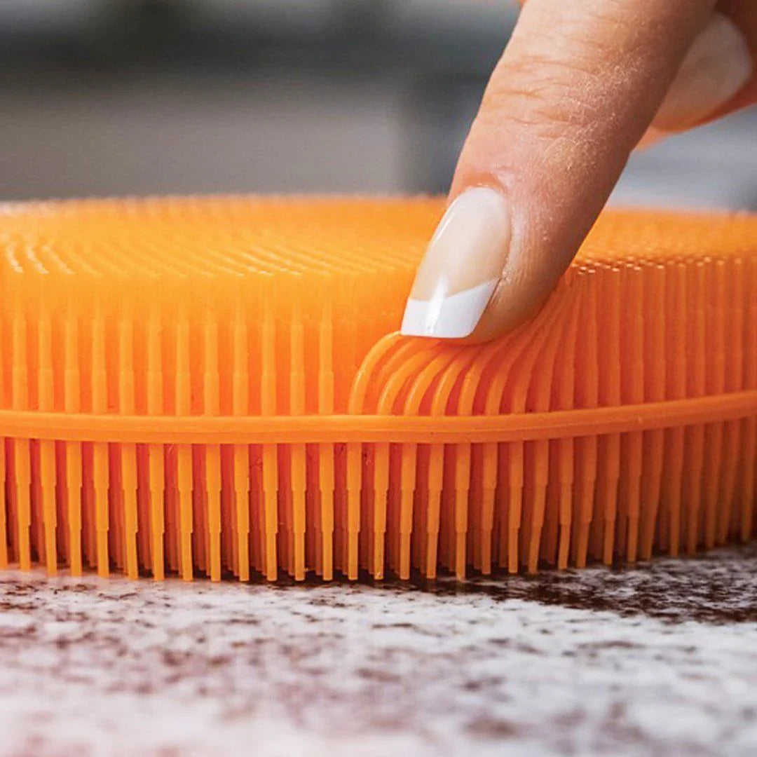 Environmentally Friendly Silicone Sponge, Antibacterial and Versatile, Set of 5