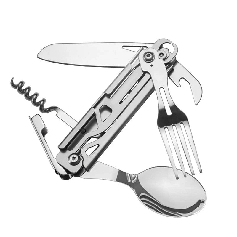 5 - In-1 Multifunctional Camping Tool Set