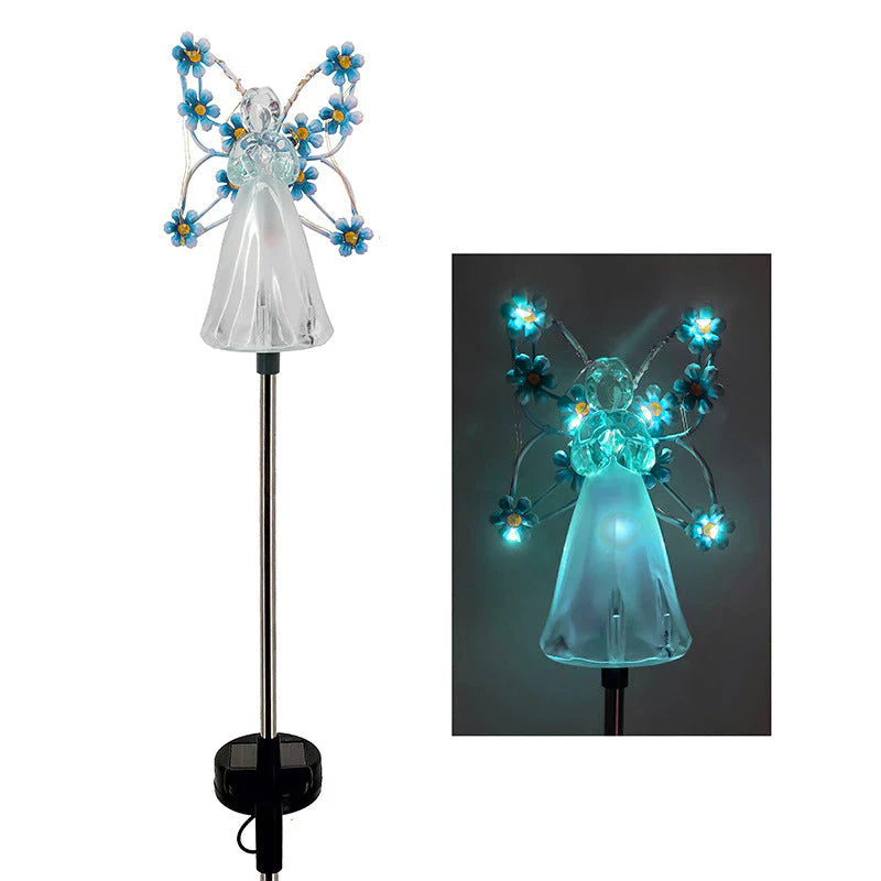 Waterproof Solar Angel Lamp - a Symbol of Remembrance & Hope