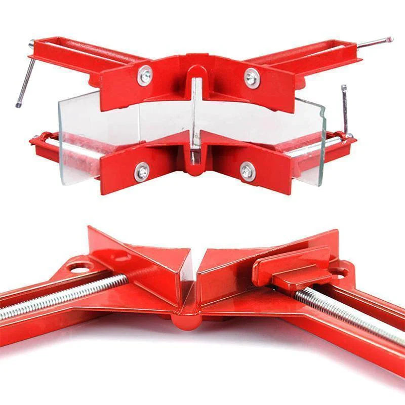 90 ° Right - Angled Fixed Clamp - the Perfect Helper for Your Wood and Craft Projects!
