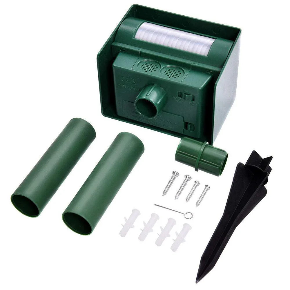 Solar Animal Repellent - Environmentally Friendly, Safe and Effective