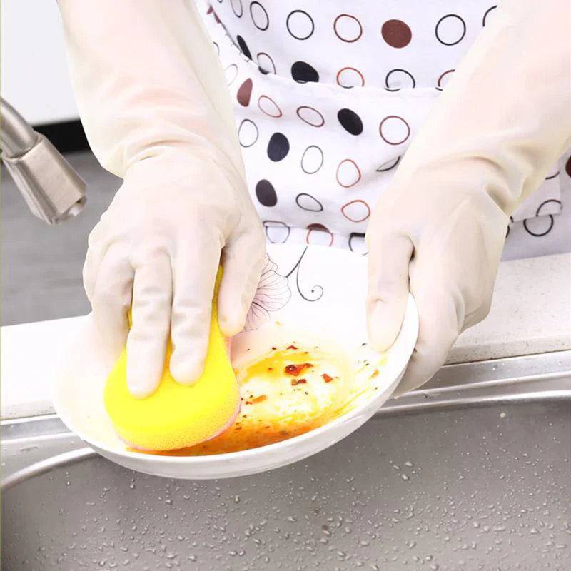 Durable Rubber Gloves (1 Pair)
