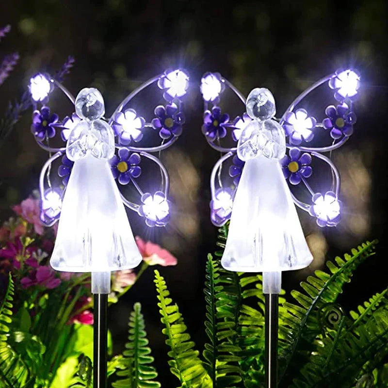 Waterproof Solar Angel Lamp - a Symbol of Remembrance & Hope