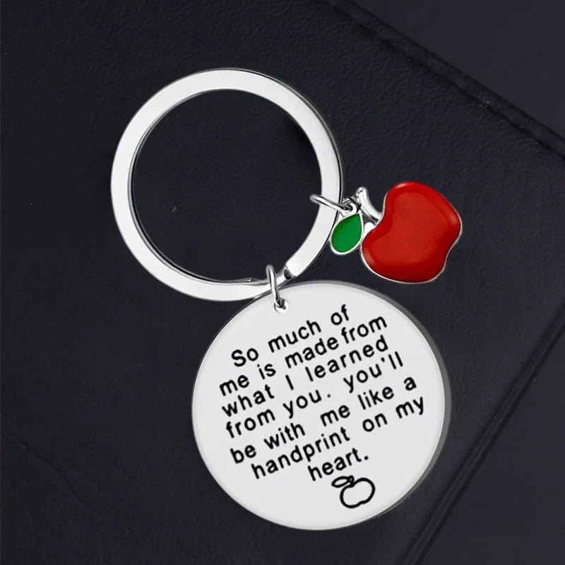 Motivating Keyring Pendant - Daily Inspiration Always with You