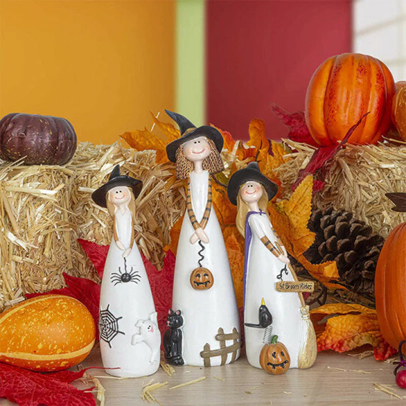 Magical Witch Figurine - Decoration for Halloween