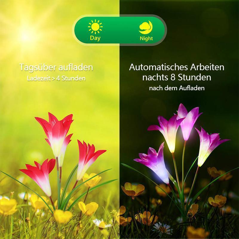 Solarlilies - Romantic Illuminated Flowers for Your Garden