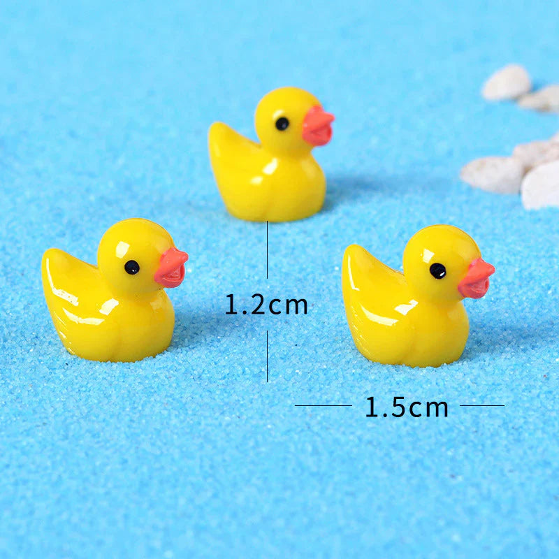 Mini Yellow Duck Decoration