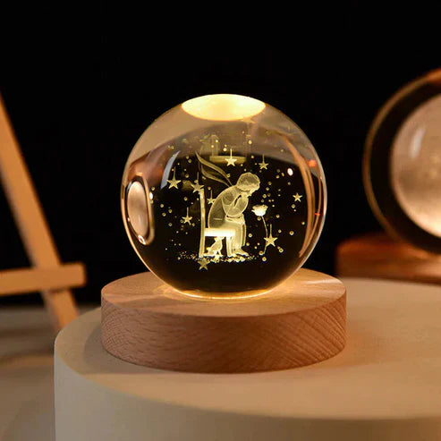 Luminous Sphere of the Moon