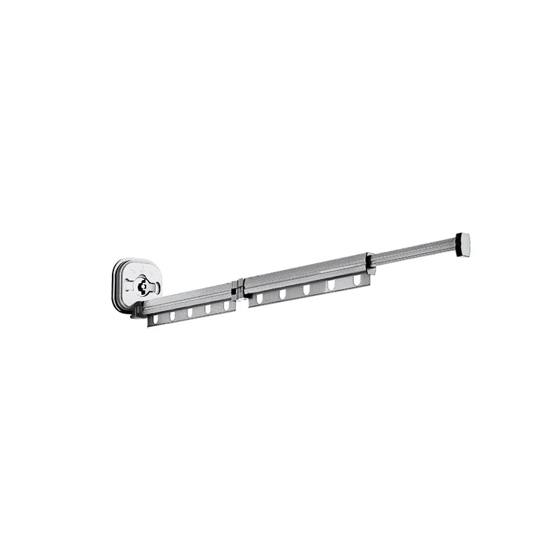 Wall - Mounted Clothes Rack with Folding Mechanism