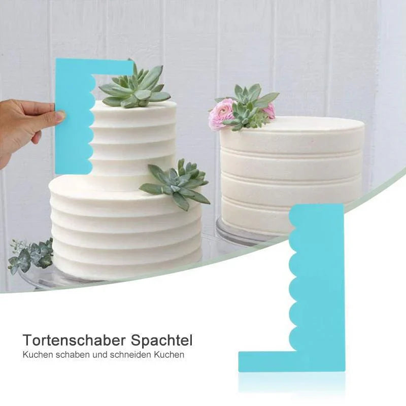 Set of 8 Cake Decorating Scrapers
