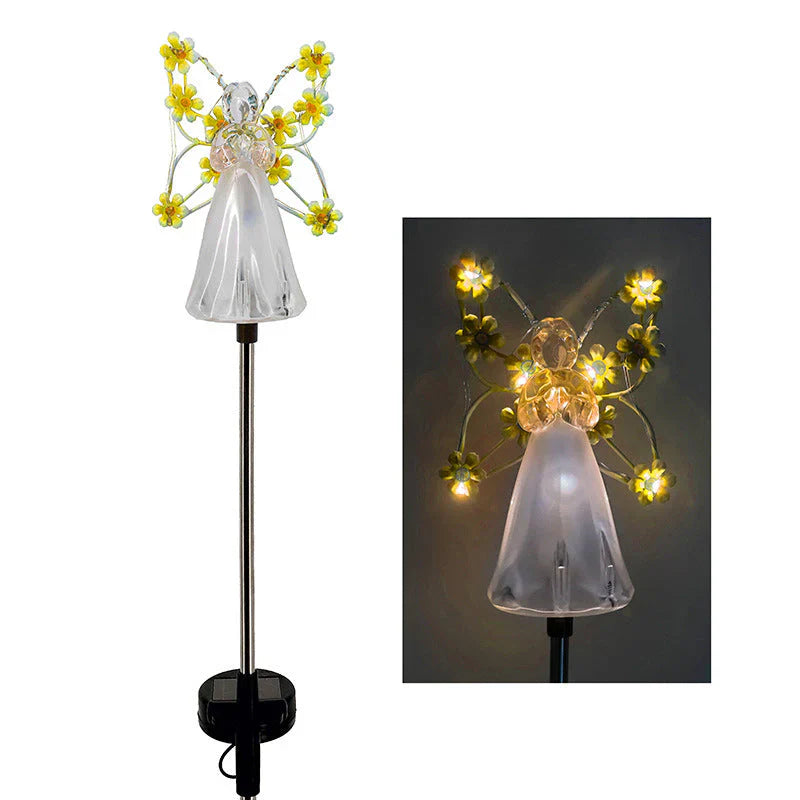 Waterproof Solar Angel Lamp - a Symbol of Remembrance & Hope