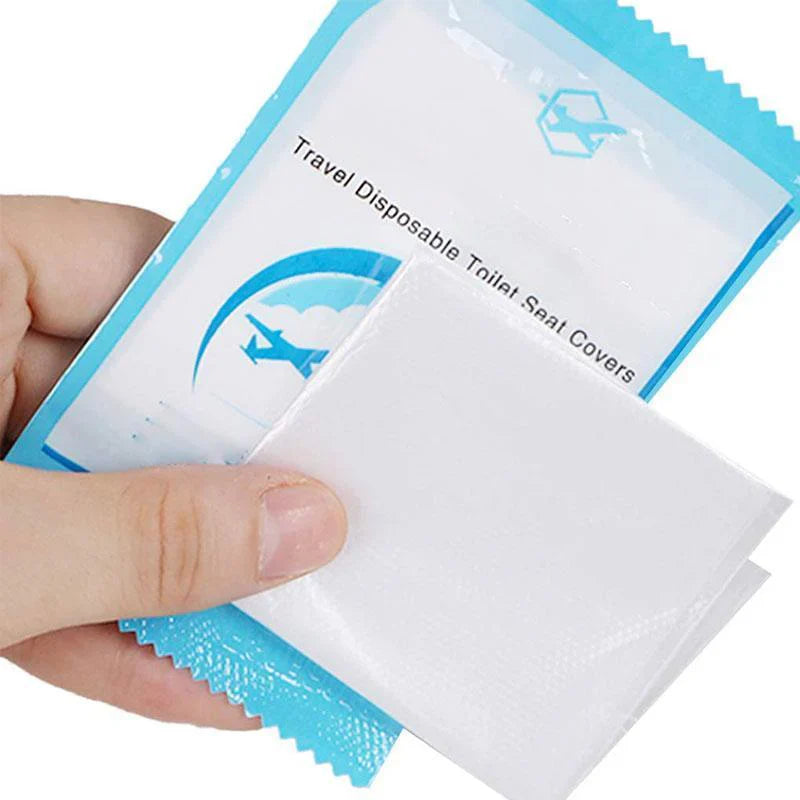 Disposable Toilet Seat Protectors (50 Pieces)