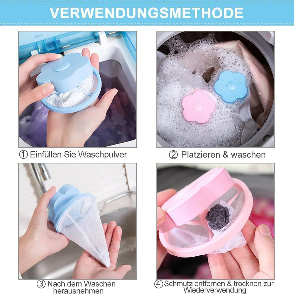 Washing Machine Fur and Lint Remover Mesh Bag