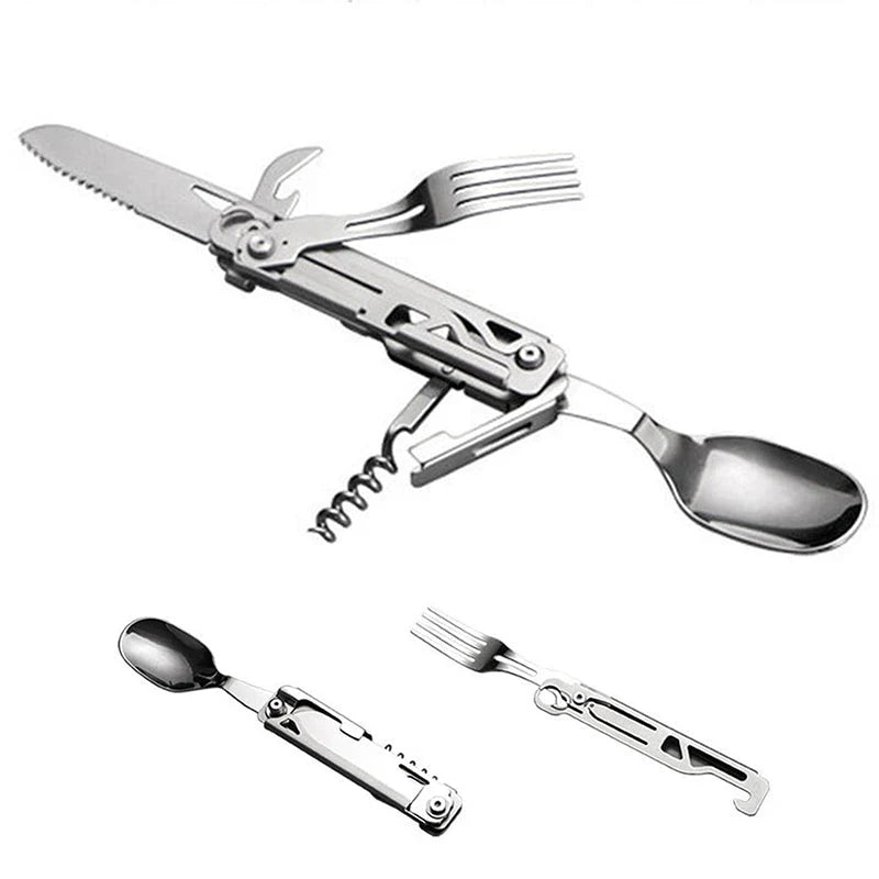 5 - In-1 Multifunctional Camping Tool Set