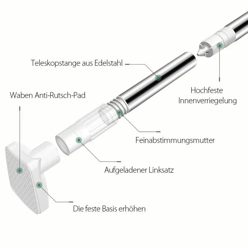 Stainless Steel Telescopic Curtain Pole