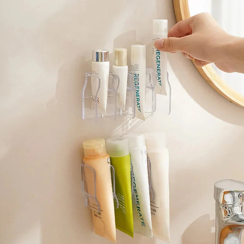 Wall - Mounted Cosmetics Shelf - Practical Storage for Care Products