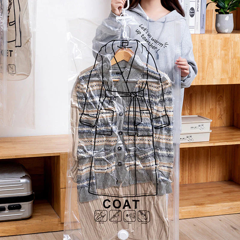 Hanging Garment Vacuum Storage Bags