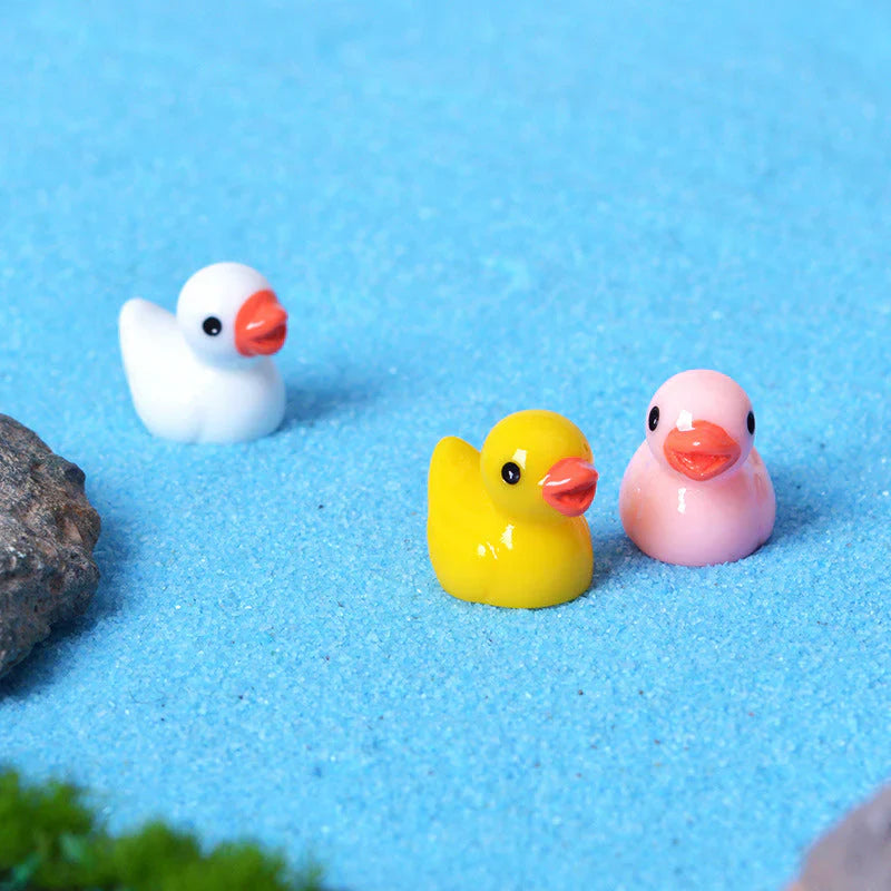 Mini Yellow Duck Decoration