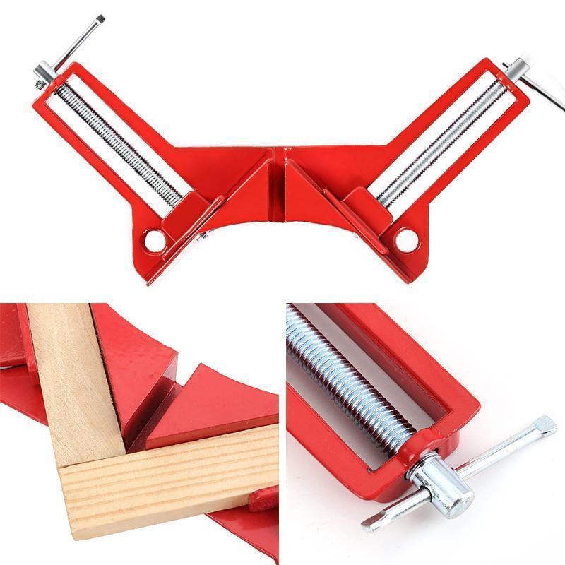 90 ° Right - Angled Fixed Clamp - the Perfect Helper for Your Wood and Craft Projects!