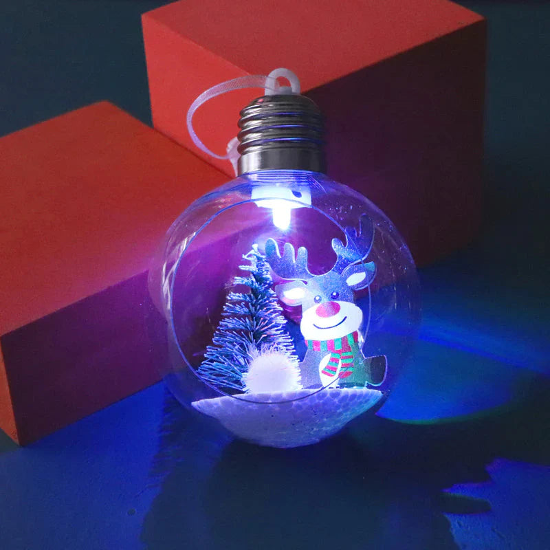 Luminous Christmas Tree Baubles