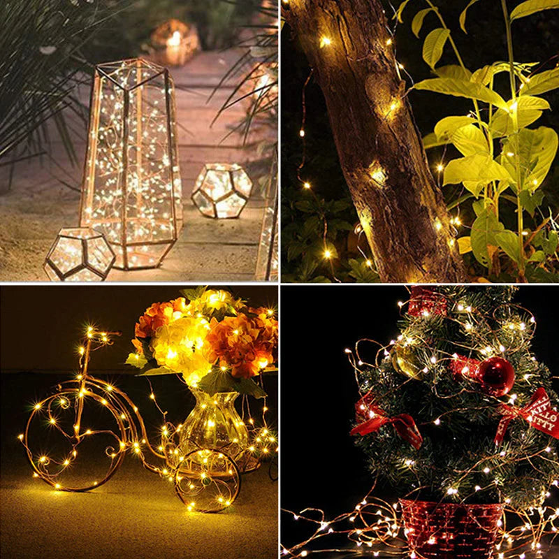 Decorative Copper Wire Fairy Lights with Usb Connection