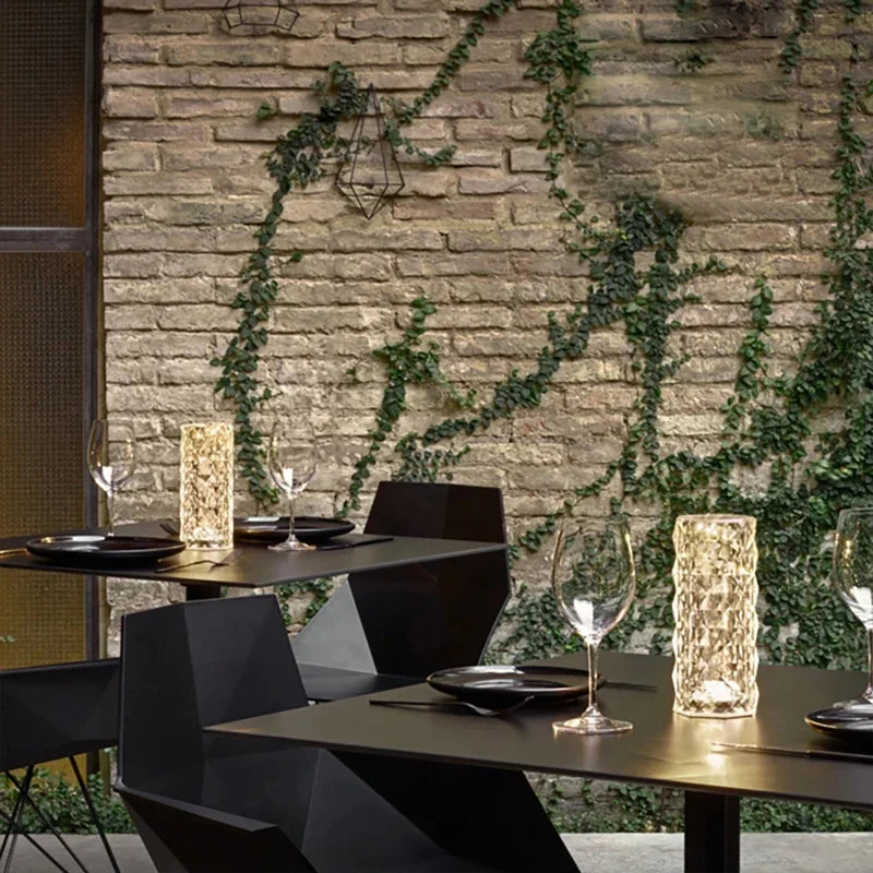 Romantic Crystal Table Lamp - Elegance and Style for Your Home