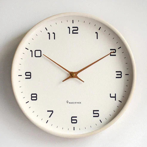 Scandinavian Wooden Wall Clock