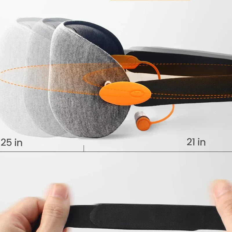 Sleepease Eye Mask with Integrated Earplugs