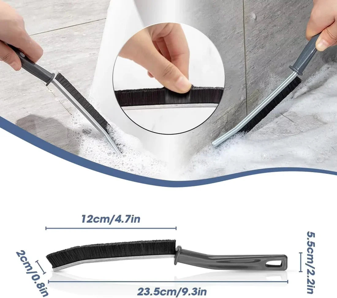 Versatile Cleaning Brush for Corners and Grooves