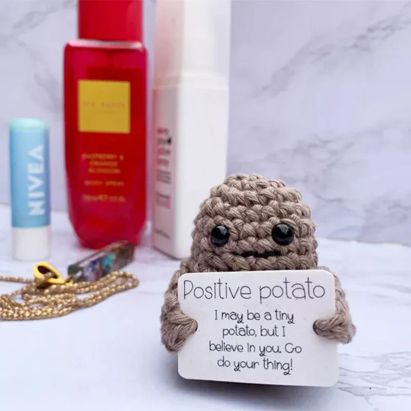 Happy Lucky Potato - Knitted Cuddly Gift