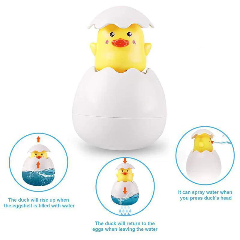 Hatching Chick Spray Bath Toy