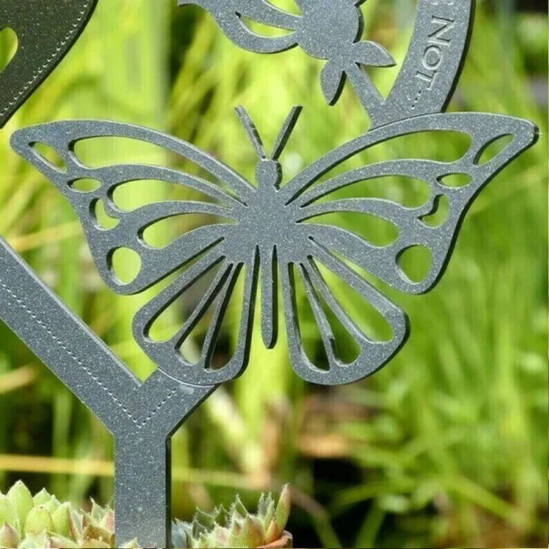 Memory Butterfly Decoration with Heart