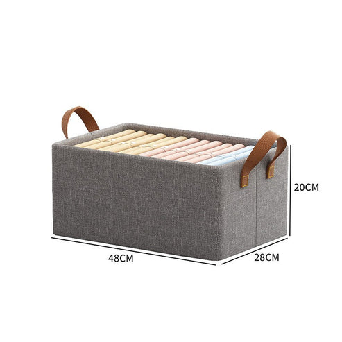 Foldable Storage Box with Handles