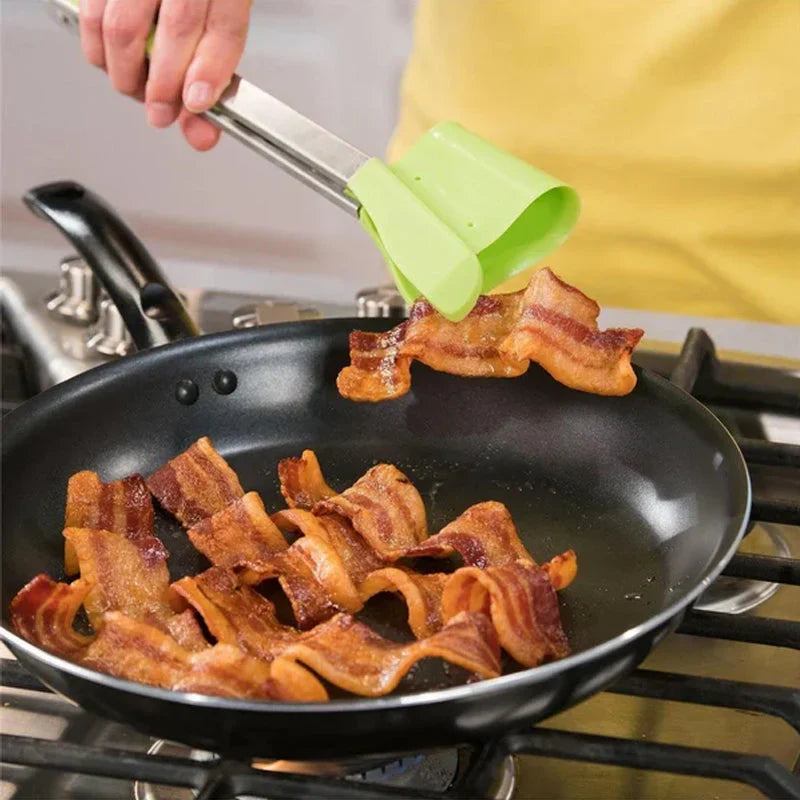 2 - In-1 Spatula & Tongs - Simply Turn Around