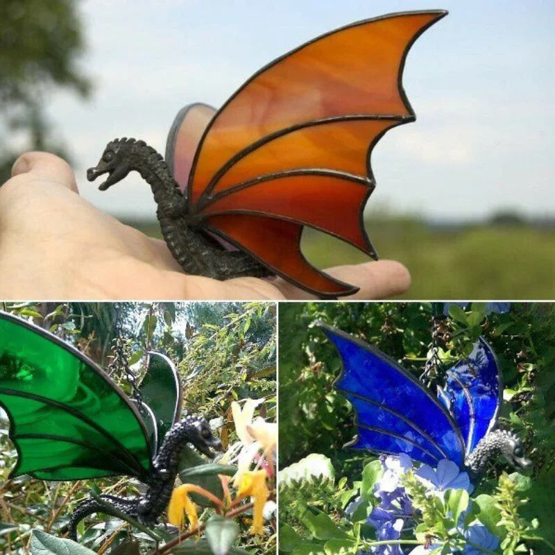 Colourful Hanging Dragon Figure